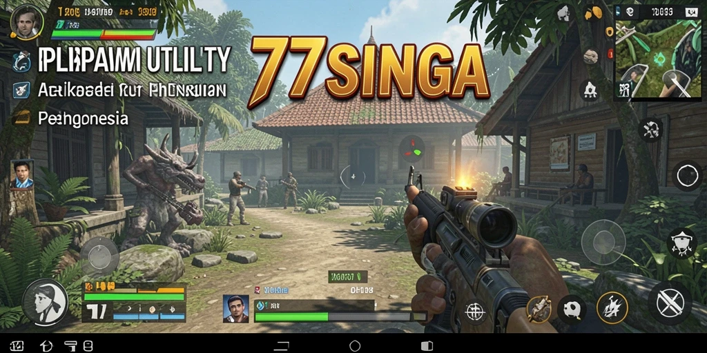 Antarmuka sederhana dan fungsional dari 77SINGA.