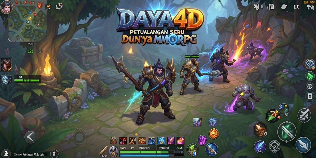 Tampilan menakjubkan dari gameplay MMORPG DAYA4D yang mengasyikkan.