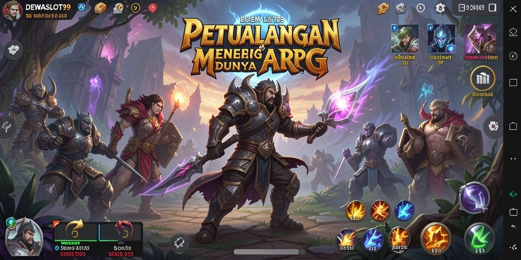 Tampilan gameplay DEWASLOT99 yang mendebarkan dan penuh aksi.