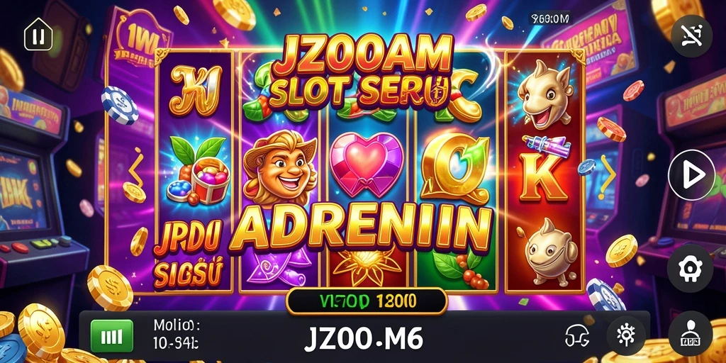 Tampilan gameplay menarik dari slot J200M yang penuh tantangan.