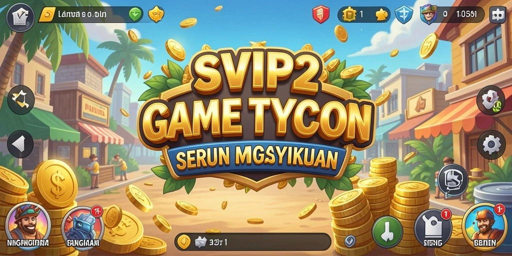 Tampilan menarik dari gameplay Tycoon di SVIP2.